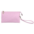 Women Fashion Cooper Weave Crossbody Clutch