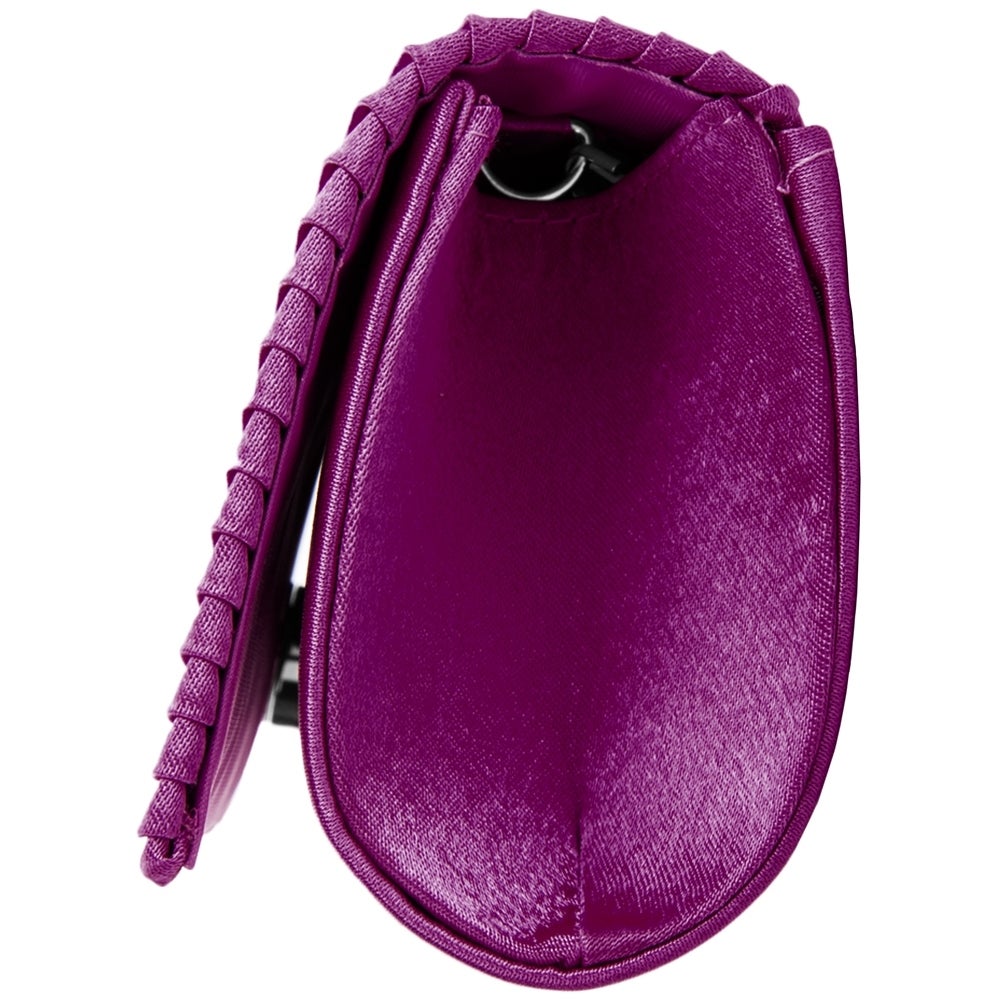 Women's Diamante Clutch Purse Bag